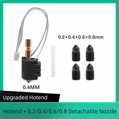 Print Head for Anycubic Kobra 3 Max Extruder Nozzle for K3M Combo 3D Printers Accessories 4-color Filament Hub for Kobra 3 Max
