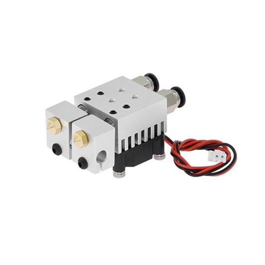 Dual-Nozzle 3D Printer Printhead Hotend Extruder Assembly