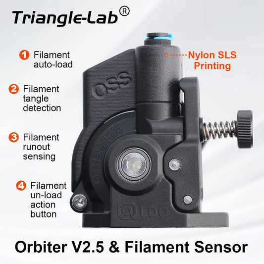 Trianglelab LDO Orbiter V2 extruder with filament sensor